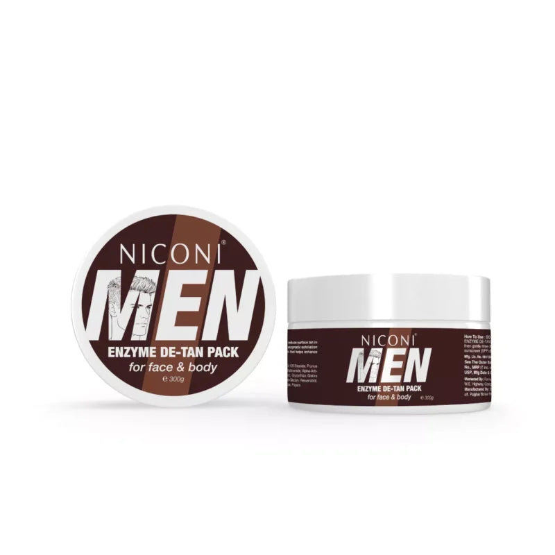 Niconi Men & Women Enzyme De-Tan Pack For Face & Body
